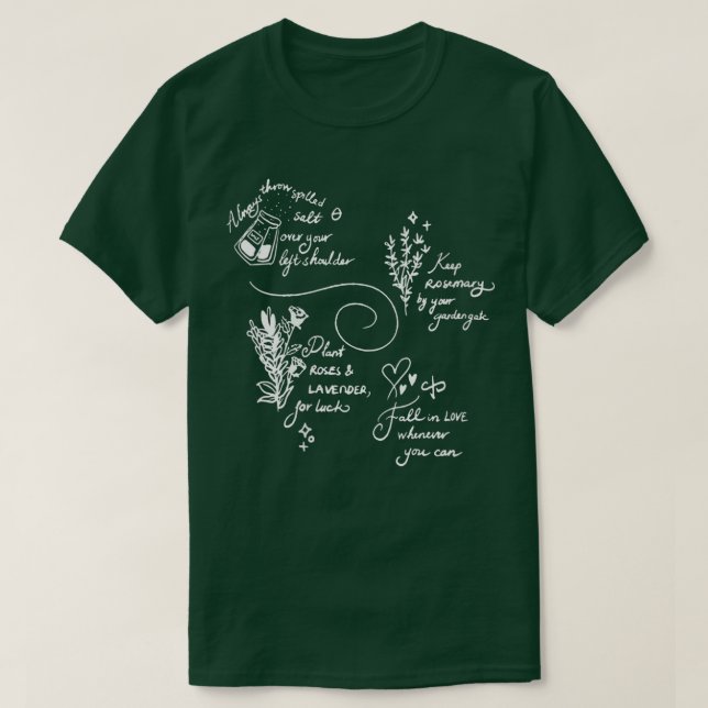 Camiseta Salto de espelta mágica para mujeres Rosemary Lave (Diseño del anverso)