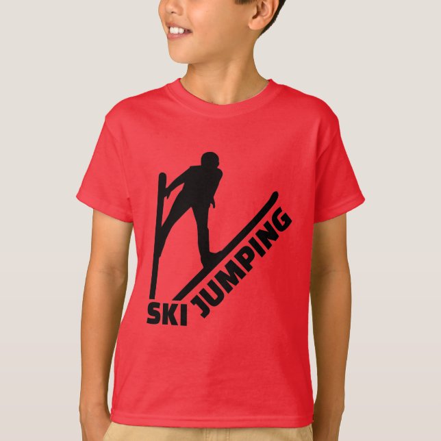 Camiseta Salto de esquí (Anverso)
