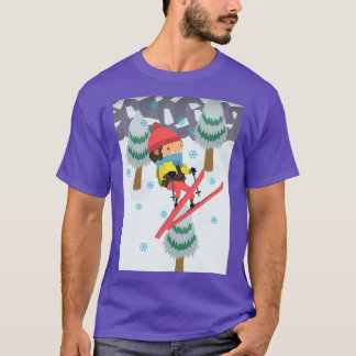 Camiseta Salto de esquí Sneaky Sasquatch 1