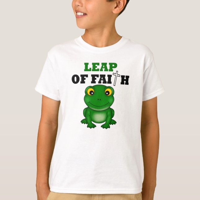 Camiseta Salto De Fe De Rana (Anverso)