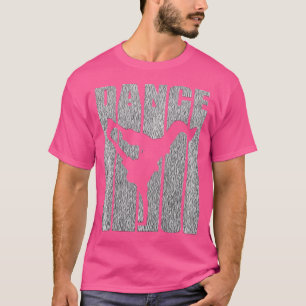 Camiseta Salto de Hip Hop Dance Shirt Silhouette Gift B