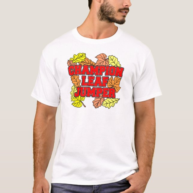 Camiseta Salto de hoja de campeón (Anverso)