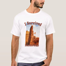 Camiseta Salto de la base sobreviviente