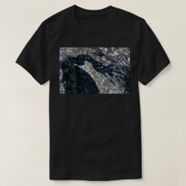 Camiseta Salto de la belleza del arte de la sombra