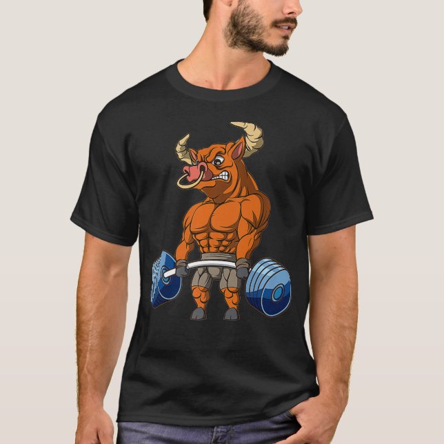 Camiseta Salto de la cola de elevación de la carga de la ma (Anverso)
