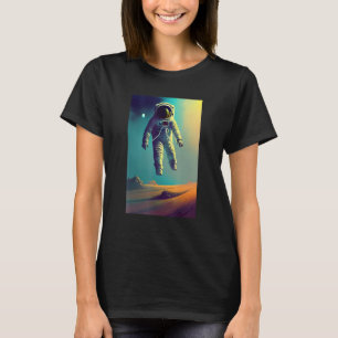 Camiseta Salto de la Galaxia del Astronauta Espacial Univer