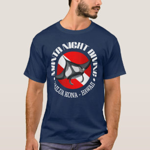 Camiseta Salto de la noche del Manta (Kailua Kona)