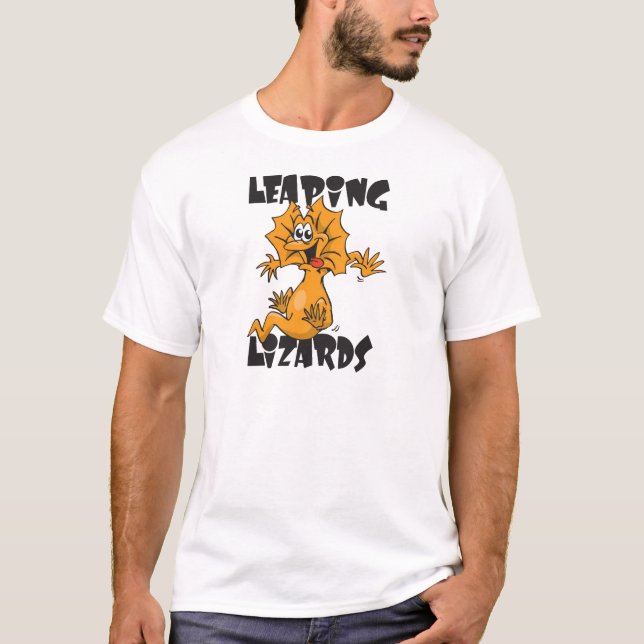 Camiseta salto de lagartos (Anverso)