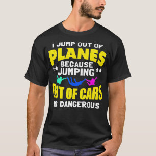Camiseta Salto De Los Aviones En Skydiving