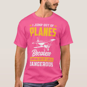Camiseta Salto De Los Aviones Funny Paracaidismo Skydive Sk