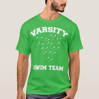 Camiseta Salto De Natación Del Equipo De Natación Varsity