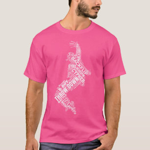Camiseta Salto De Niños Para El Descanso Del Bailarín B-Boy