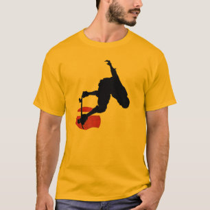 Camiseta salto de patinaje