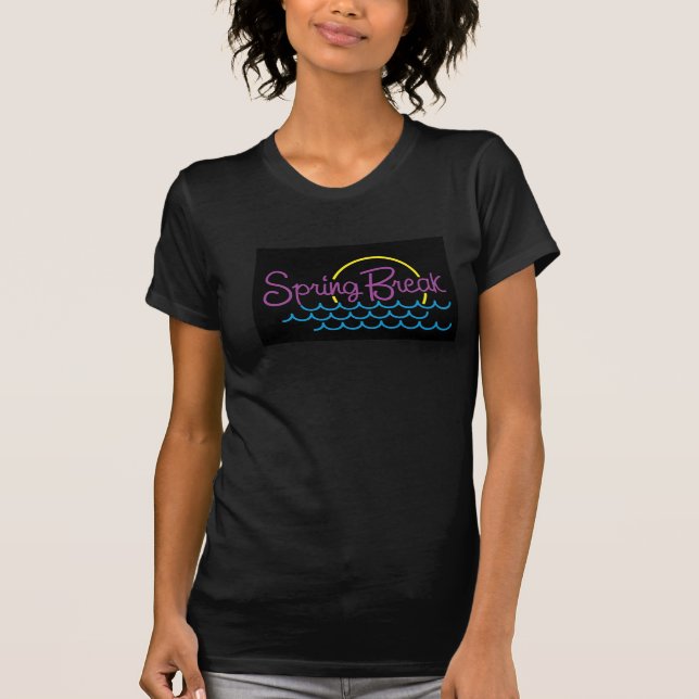 Camiseta Salto de primavera en colores neones - (Anverso)