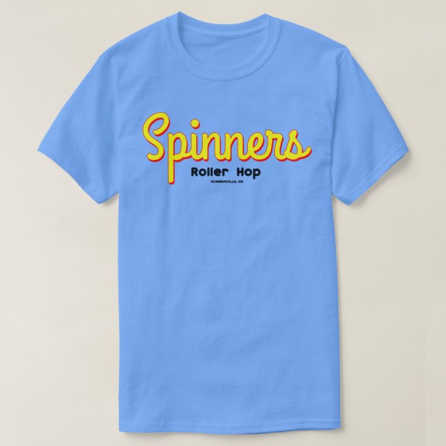 Camiseta Salto de rollo de los spinners desde la vida poste (Diseño del anverso)