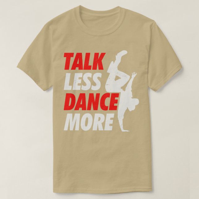 Camiseta Salto de rompecabezas de bailarina (Diseño del anverso)