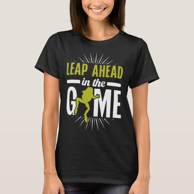 Camiseta Salto de sapo en el juego (Anverso)