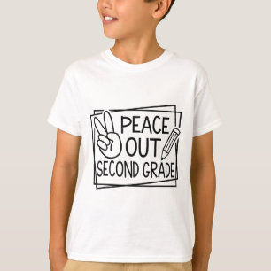 Camiseta Salto De Segundo Grado El Último Día De Escolar