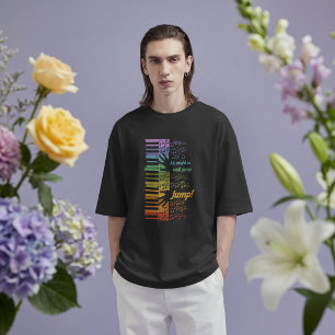Camiseta Salto de Sintetizador de los 80 – Música de Teclad