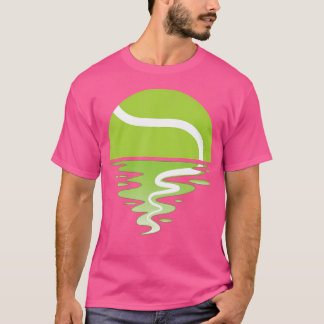 Camiseta Salto de tenis de la puesta de sol