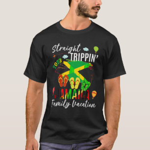 Camiseta Salto de vacaciones familiares en Jamaica