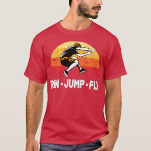 Camiseta Salto de vuelo de Parkour Run