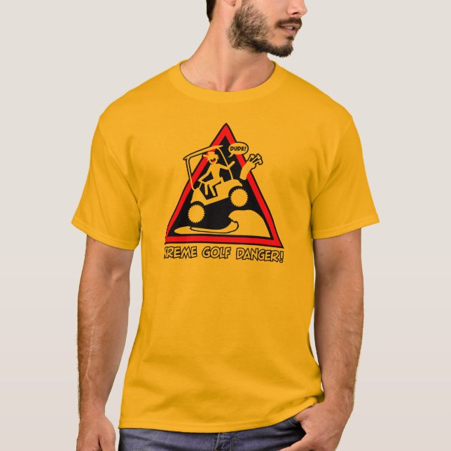 CAMISETA SALTO DEL CARRO DE GOLF (Anverso)