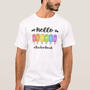 Camiseta Salto del profesor de helado de verano