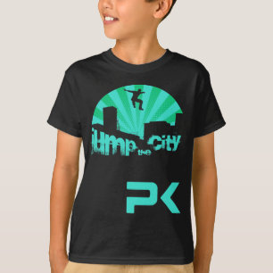 Camiseta Salto del tejado de Parkour