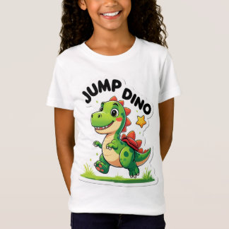 Camiseta Salto Dino - Jugativo Pegatina Personalizado Camis