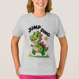 Camiseta Salto Dino - Jugativo Pegatina Personalizado Camis
