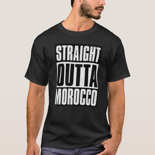 Camiseta Salto directo a Marruecos Premium (Anverso)