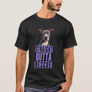 Camiseta Salto directo Rescue Pit Bull Hombres Adolescentes