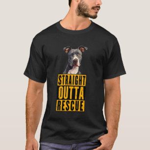 Camiseta Salto directo Rescue Pit Bull Hombres Adolescentes
