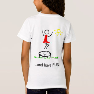 Camiseta salto divertido