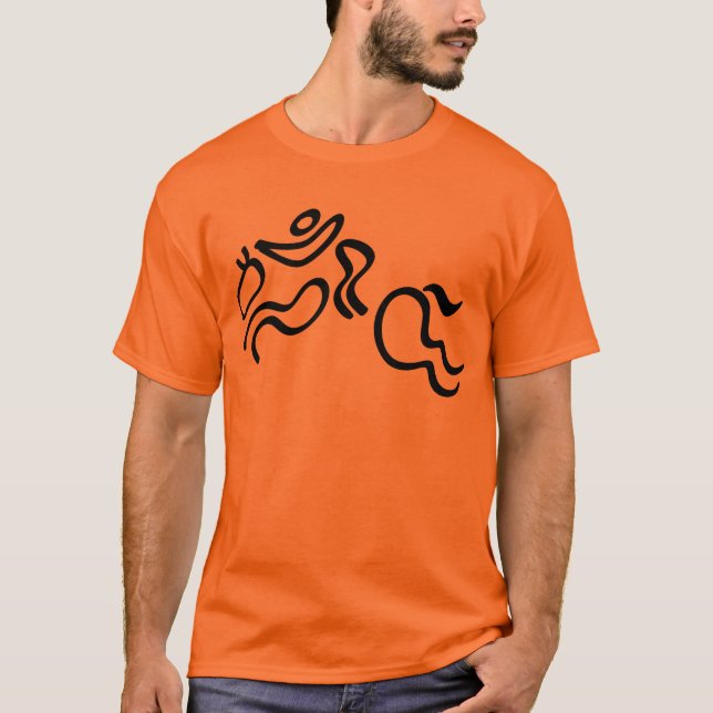 Camiseta Salto ecuestre (Anverso)