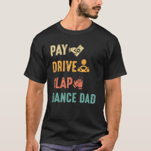 Camiseta Salto en auto bailando papá bailando bailando el d
