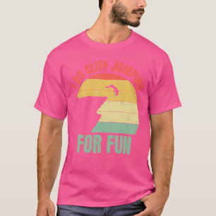 Camiseta Salto En El Acantilado Para Hacer Buceo En El Acan