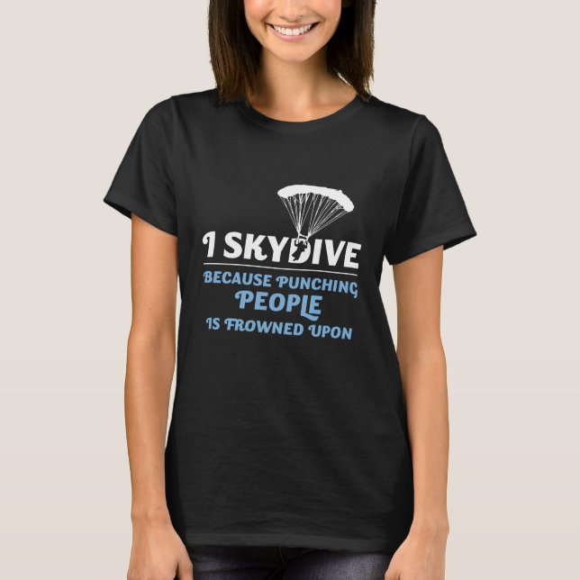 CAMISETA SALTO EN PARACAÍDAS 6 (Anverso)