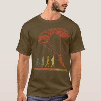 Camiseta Salto en paracaídas de evolución
