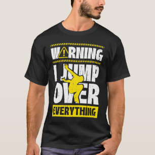 Camiseta Salto en Parkour sobre todo Freerunne Freerunne