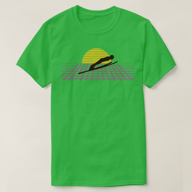 Camiseta Salto en Ski Jumper (Diseño del anverso)