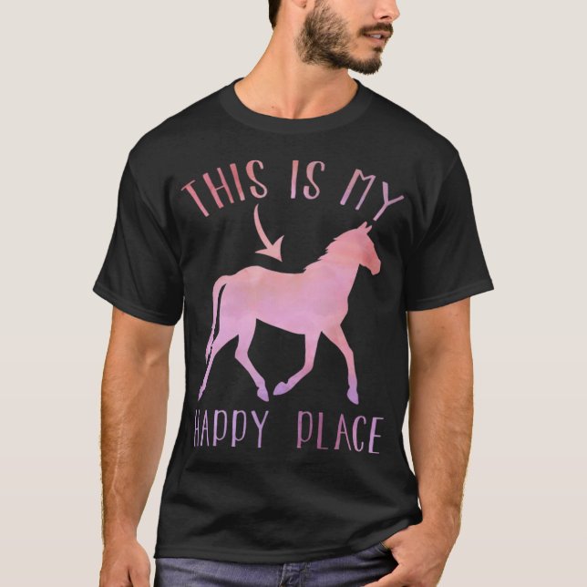 Camiseta Salto en un espectáculo de poni-caballo (Anverso)