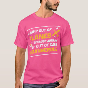 Camiseta Salto Gracioso De Los Aviones No De Los Autos Buce
