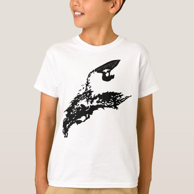 Camiseta Salto grande del esquí del jet (Anverso)