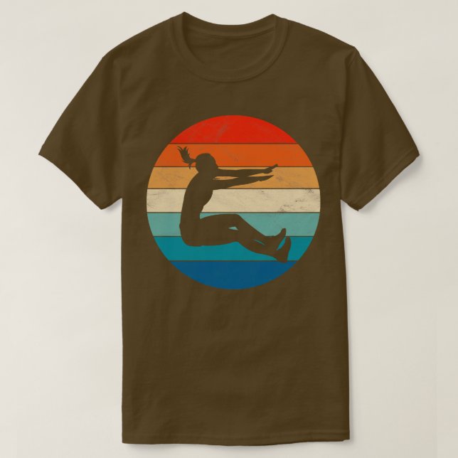 Camiseta Salto largo (Diseño del anverso)