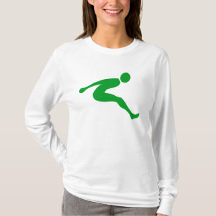 Camiseta Salto largo - Verde de hierba