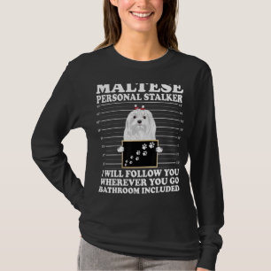 Camiseta Salto personal maltés te seguiré maltés