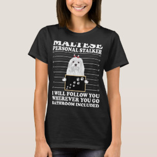 Camiseta Salto personal maltés te seguiré maltés