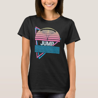 Camiseta Salto Retro Skydiver en paracaidismo ascensional